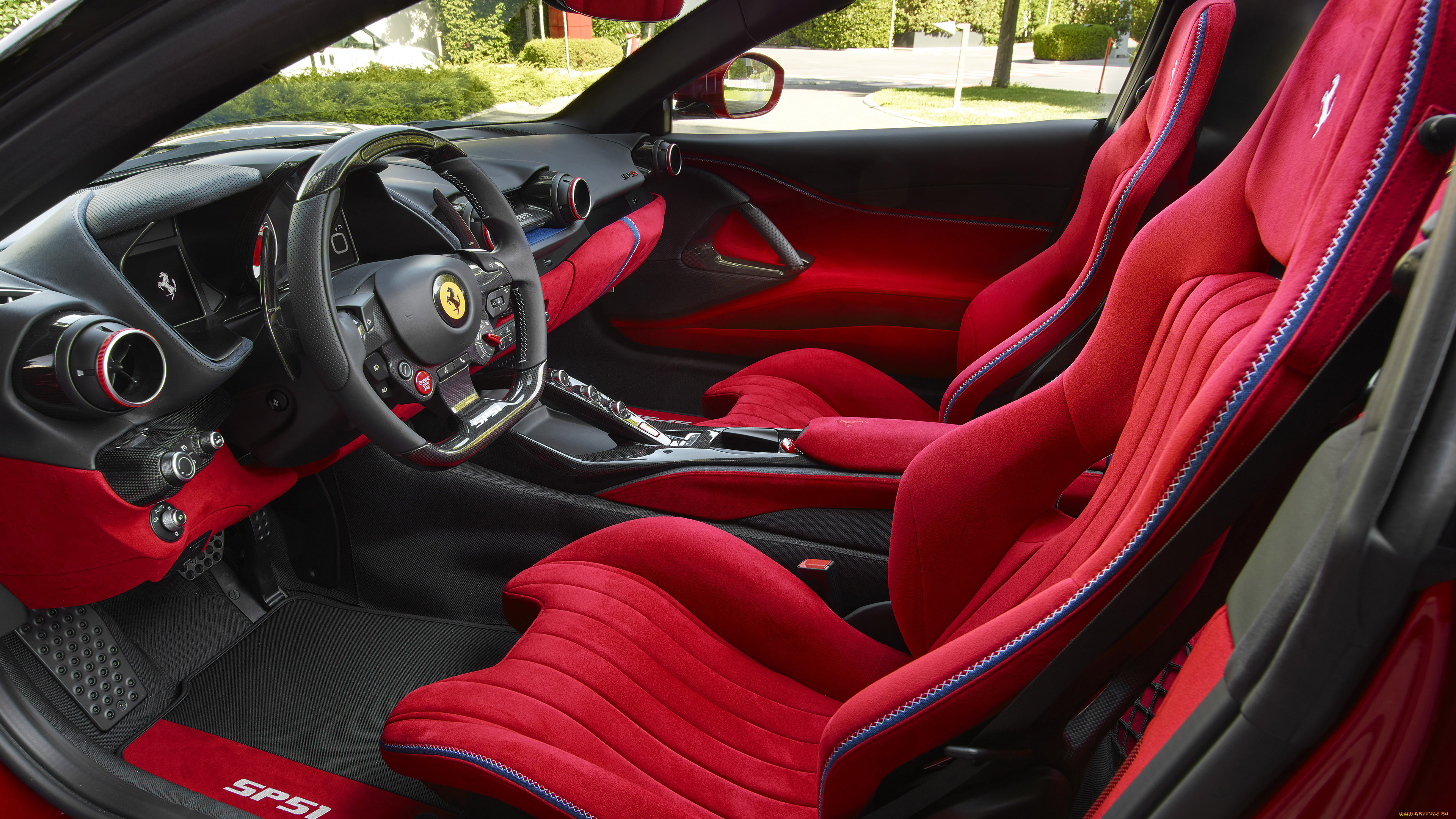 ferrari sp51 2022, , , , ferrari, sp51, 2022, engine, v12